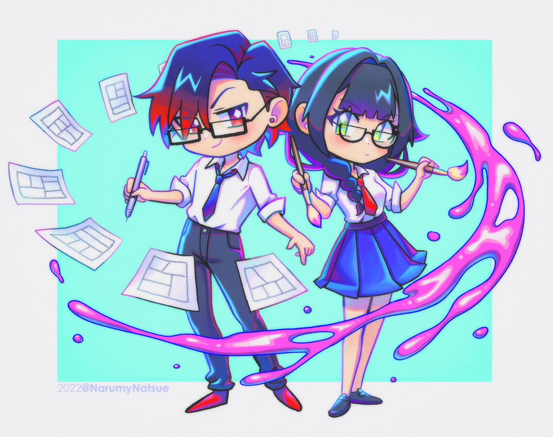 3 head size chibi